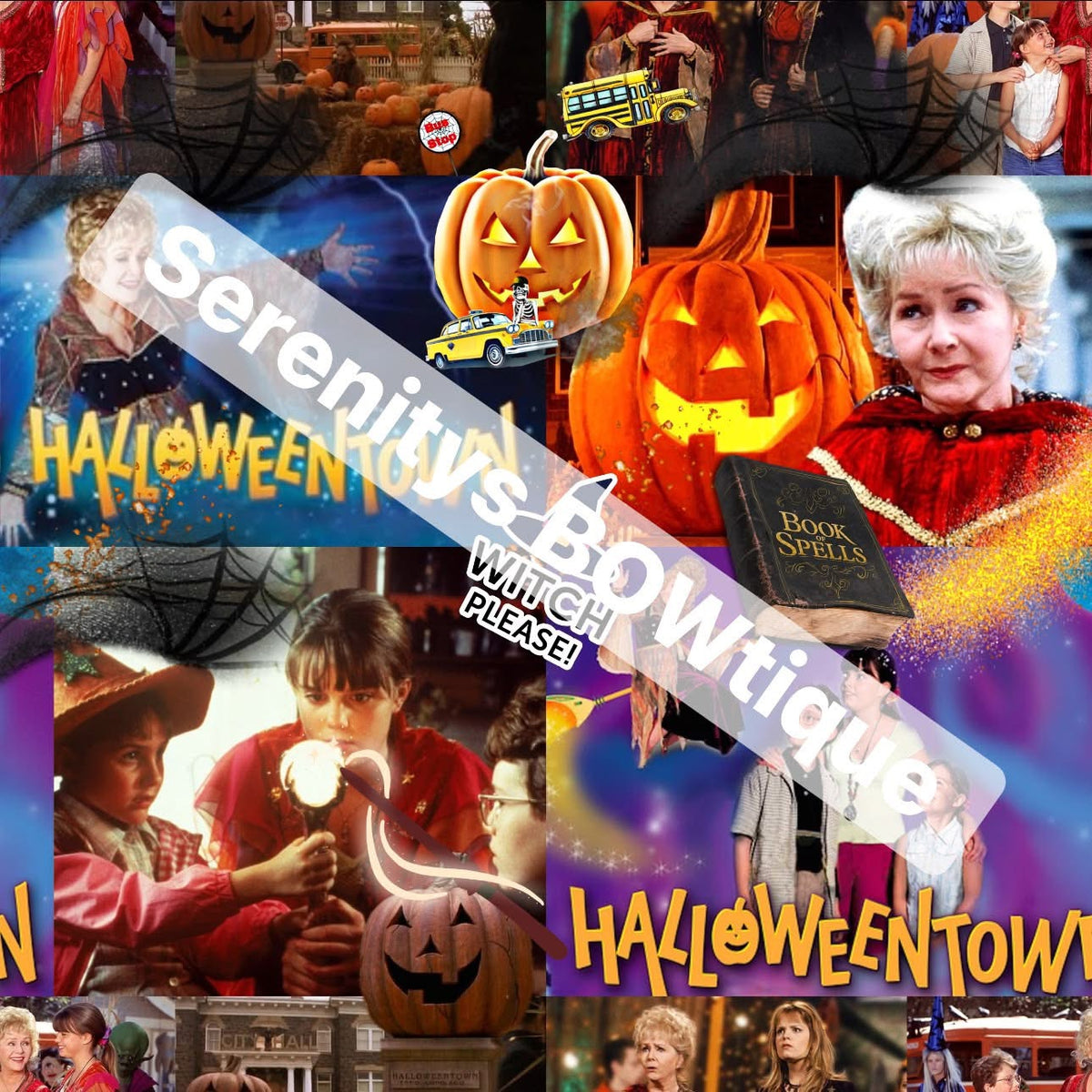 Halloween town bow
