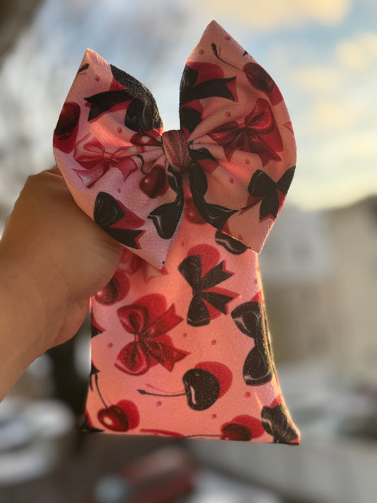 Cherries & coquette bow