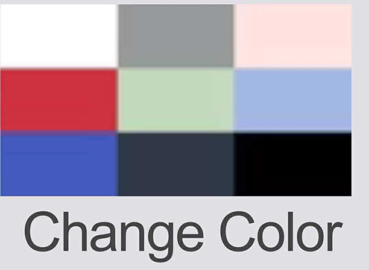 Color change upcharge ONLY. Brands vary between rabbit skins and Gildan for kids