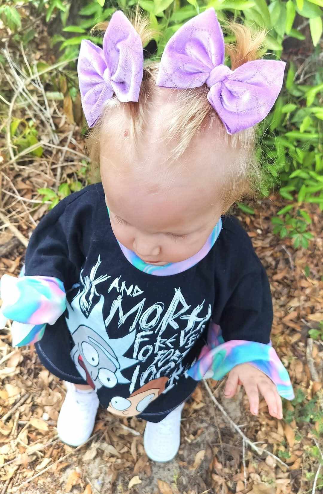 Amethyst orchid diamond velvet bow