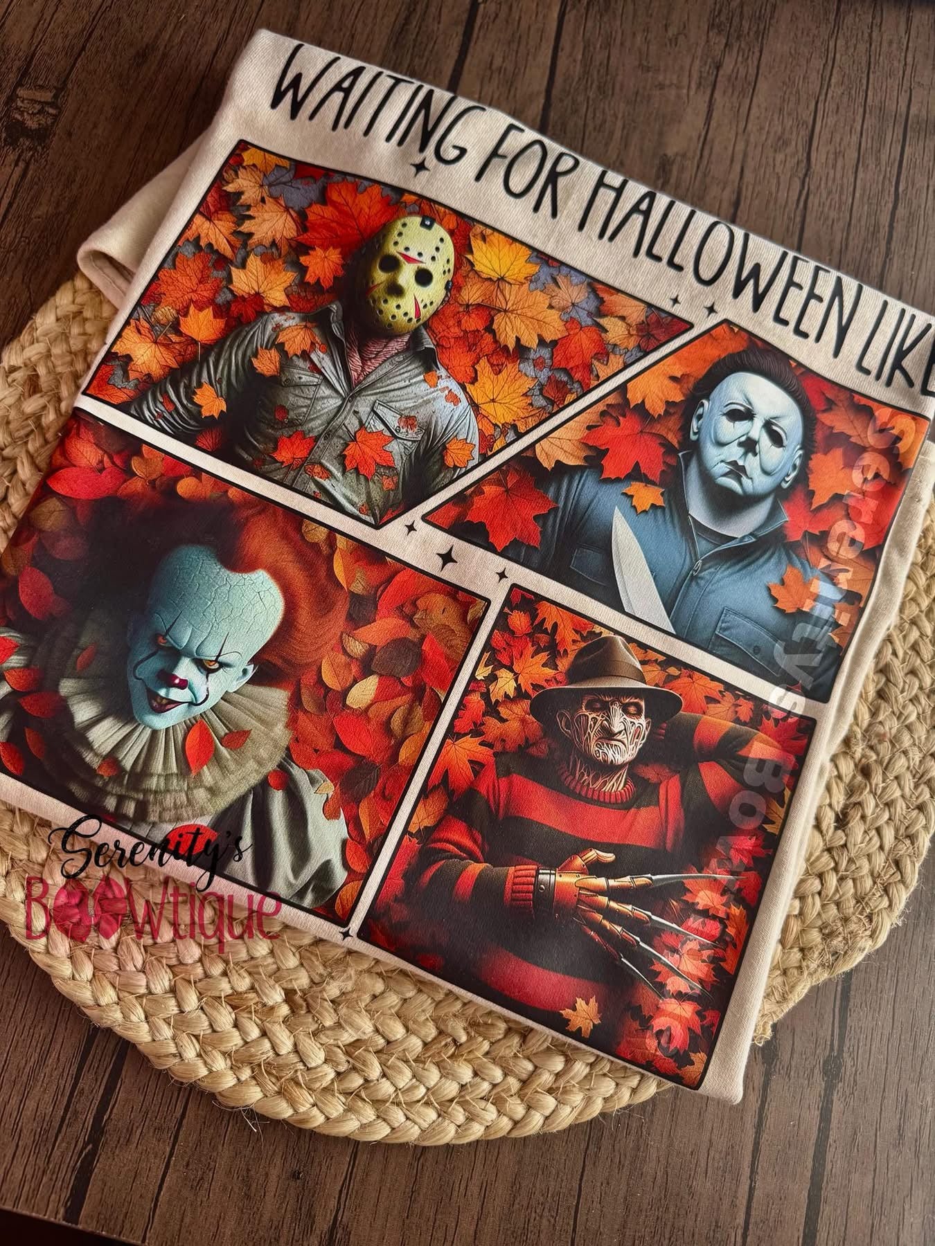 Waiting for halloween tee