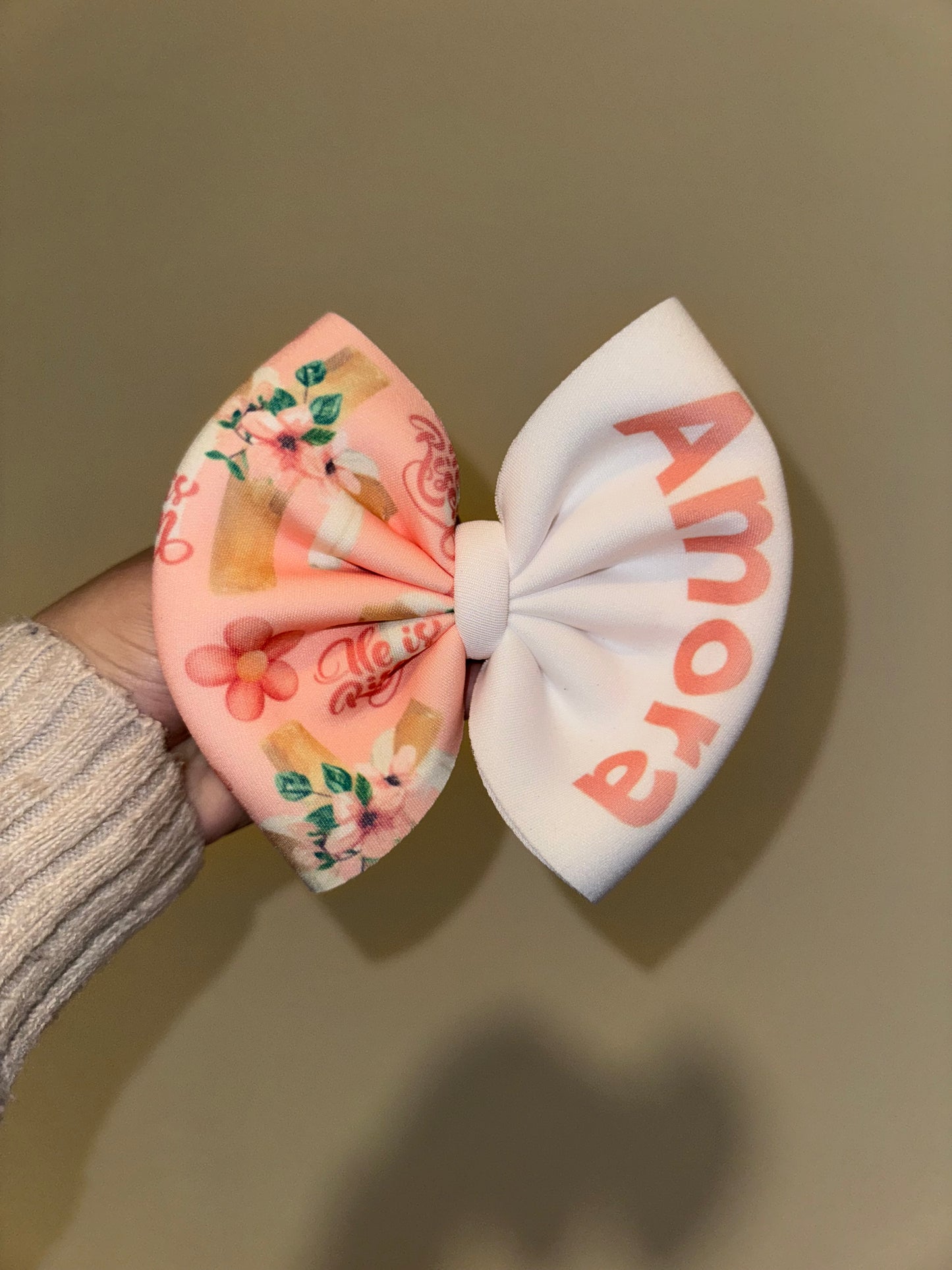 Two toned name bow PRE-ORDER