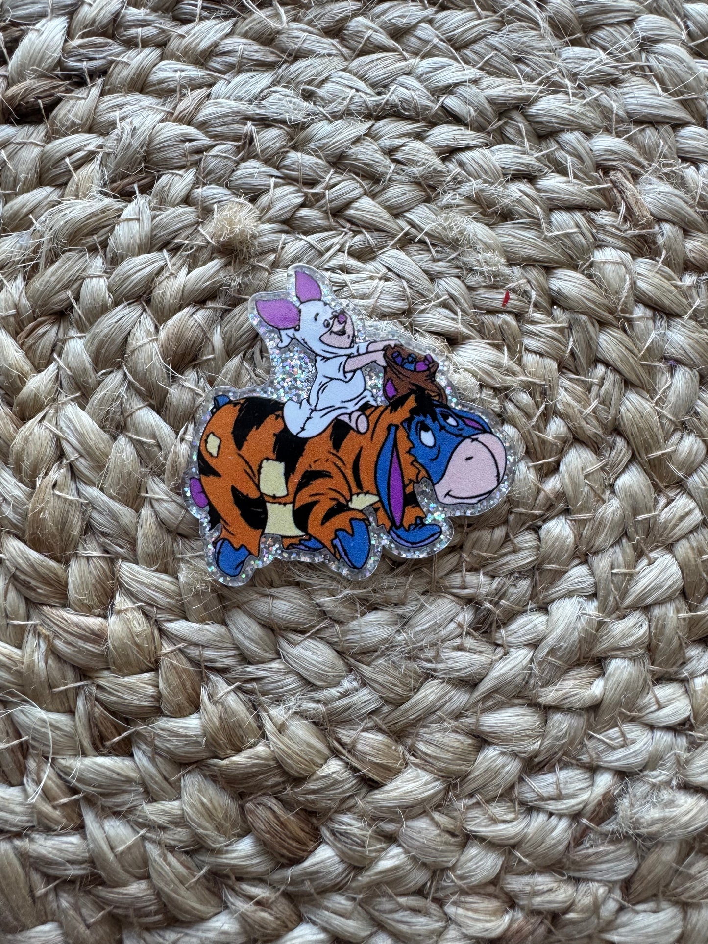 Piglet & eeyore spooky center