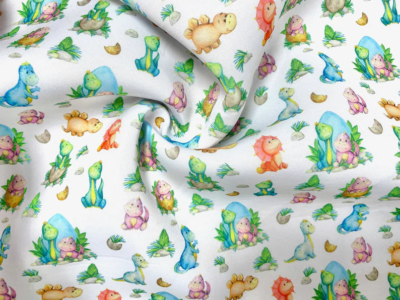 Dino puff bow