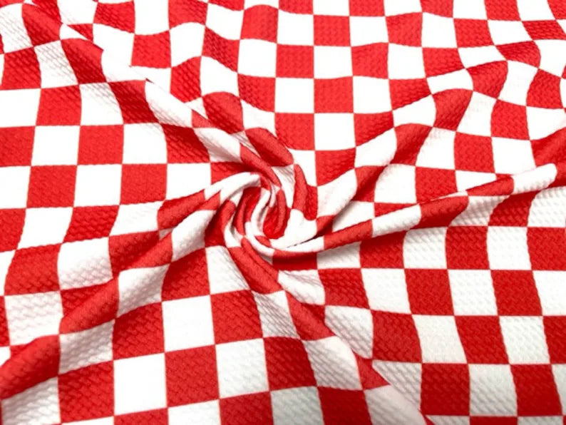 Red checkered BULLET bow