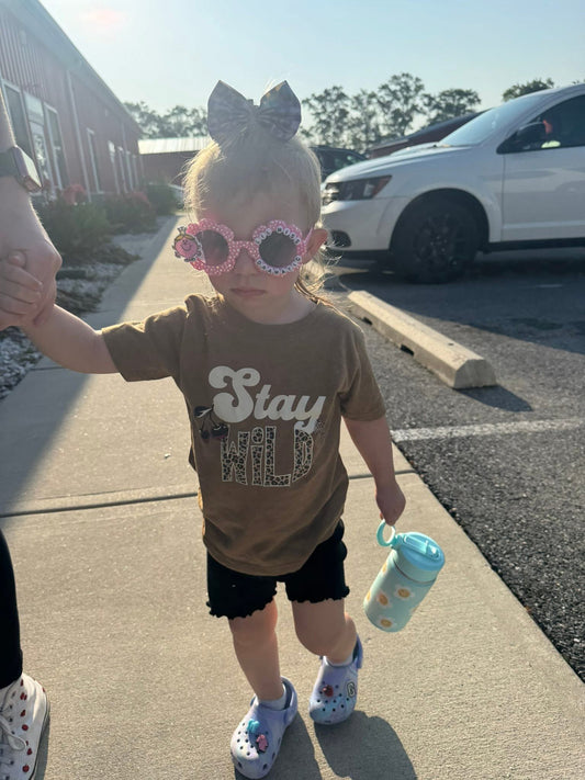 Stay wild tee