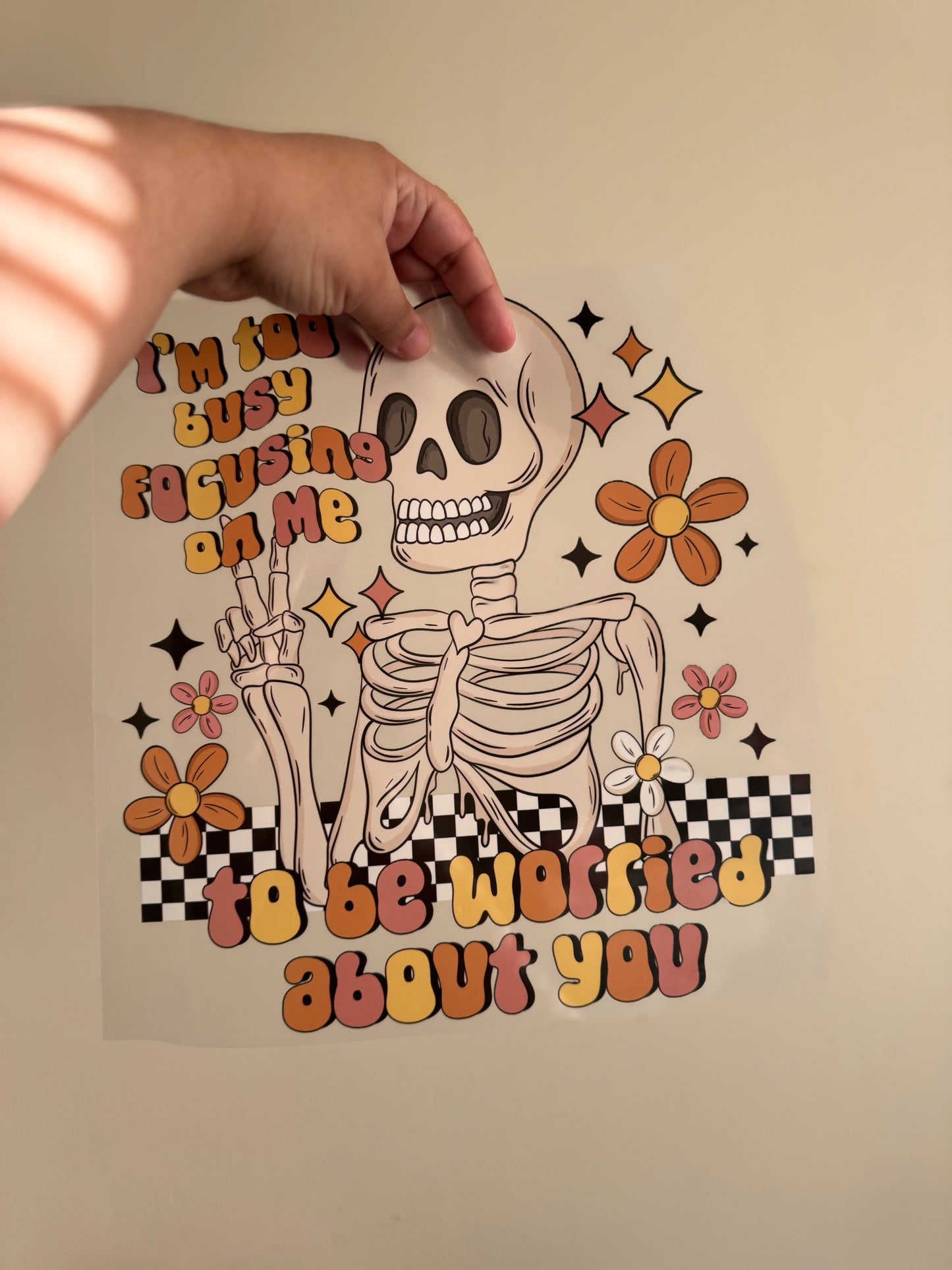 Too busy to worry about you tee