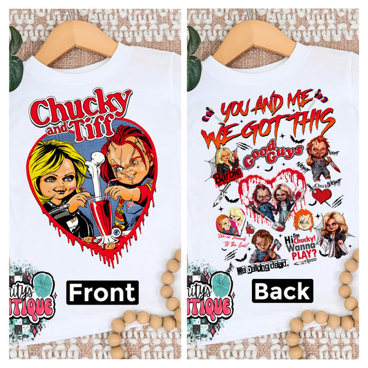 Chucky & Tiffany tee