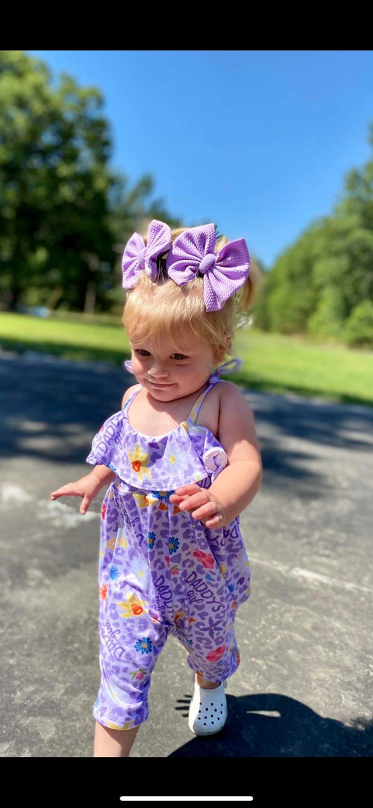 Lavender bow