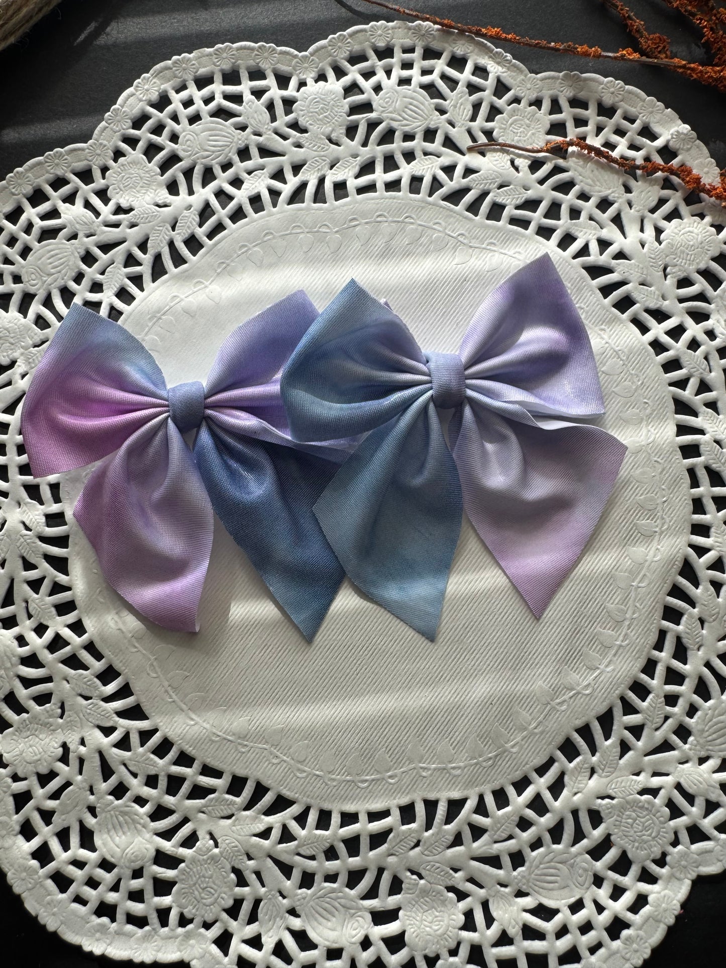 Cotton candy swim bow