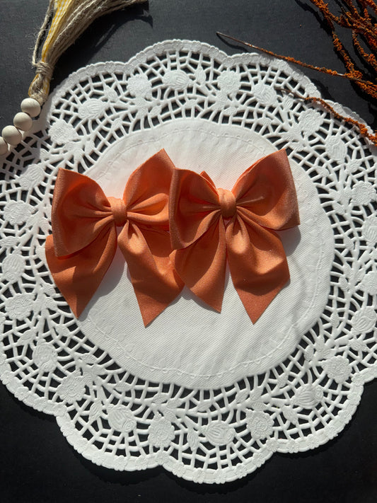 Orange swim bow