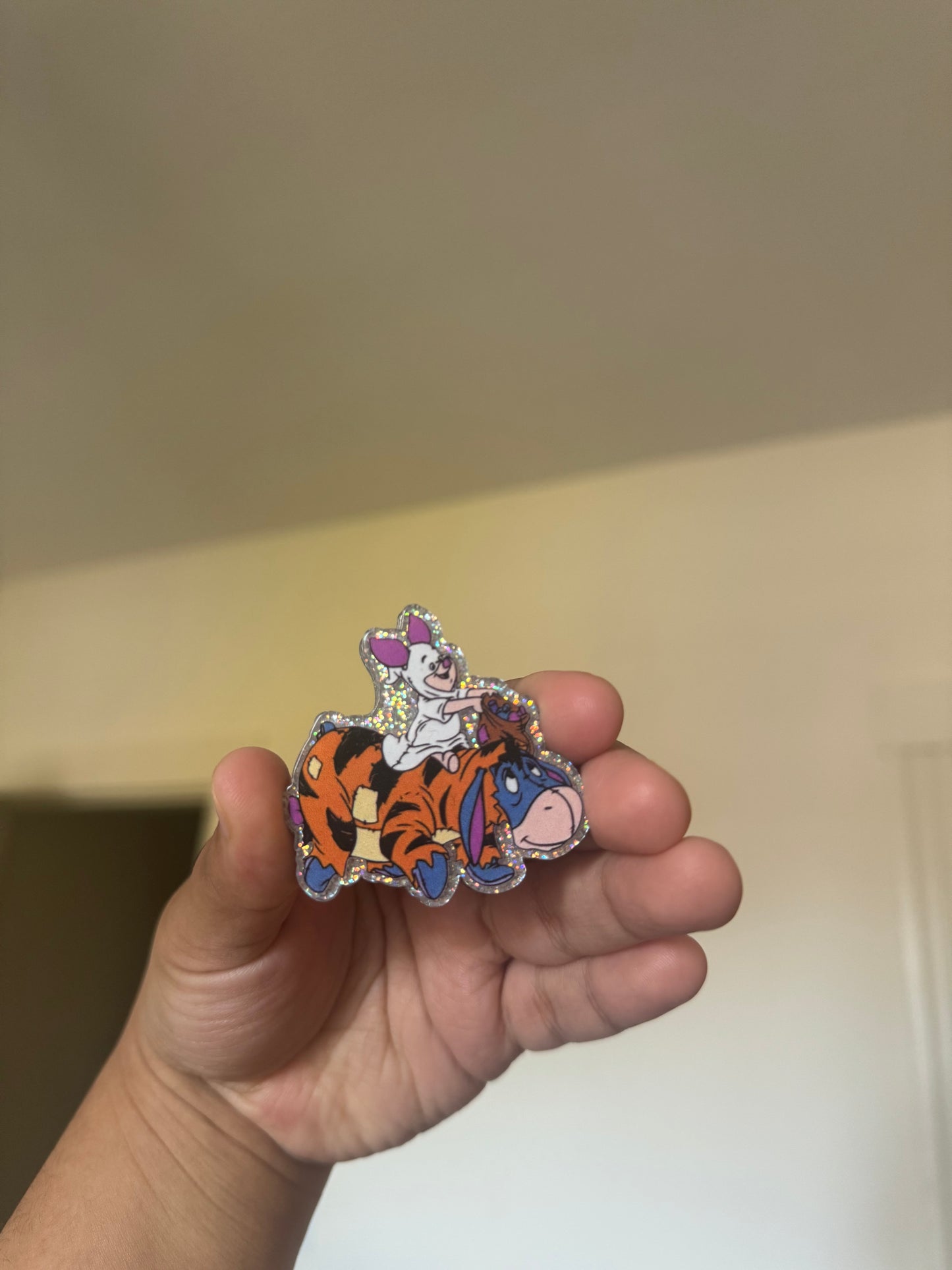 Eeyore & piglet Halloween center