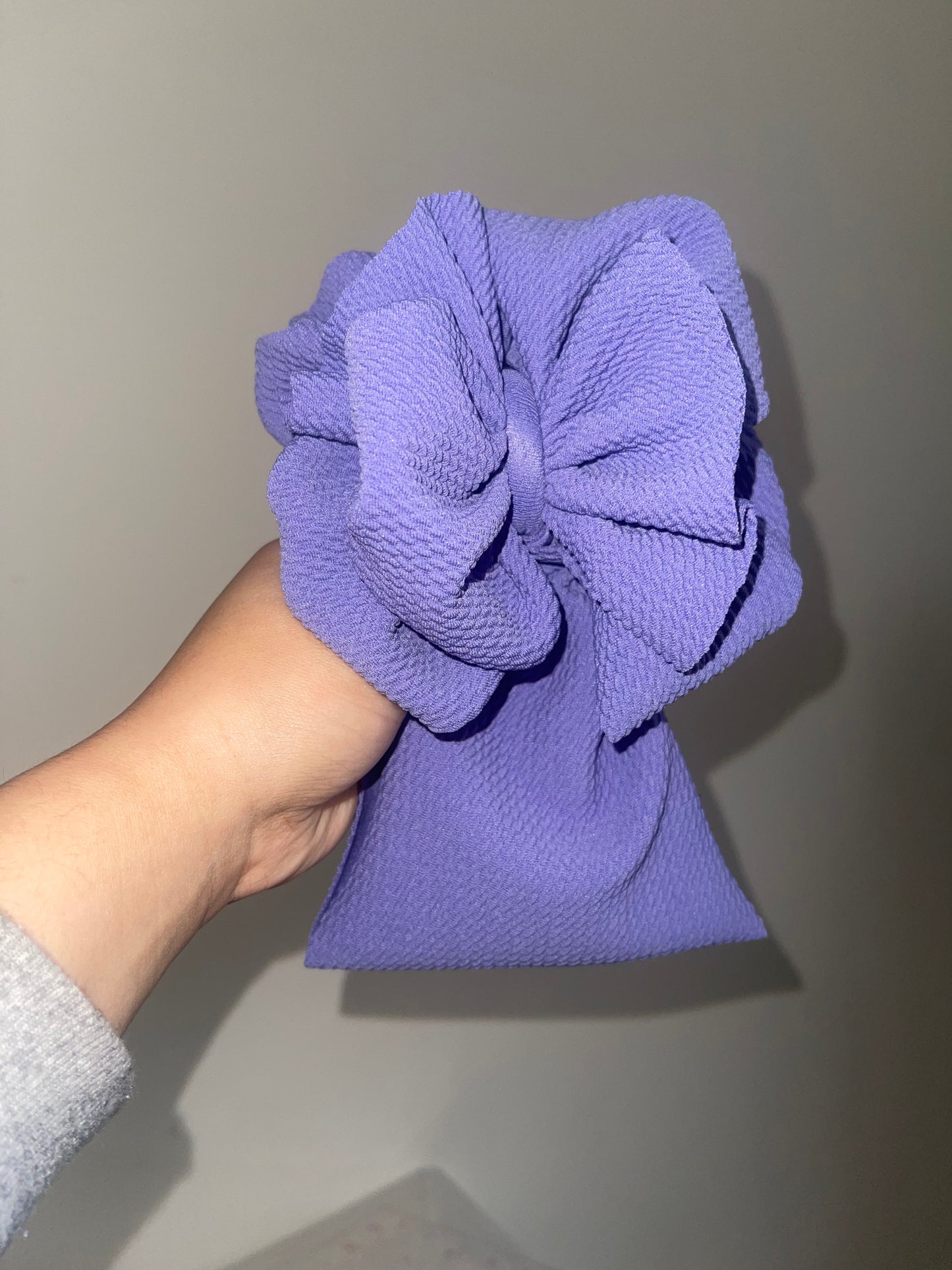 Periwinkle bow