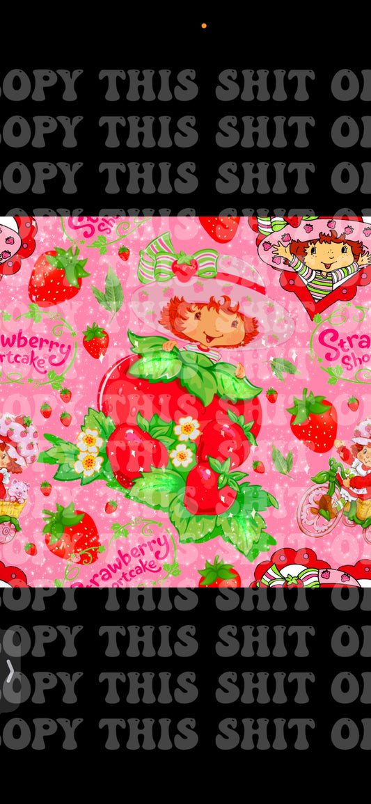 Strawberry girl bow