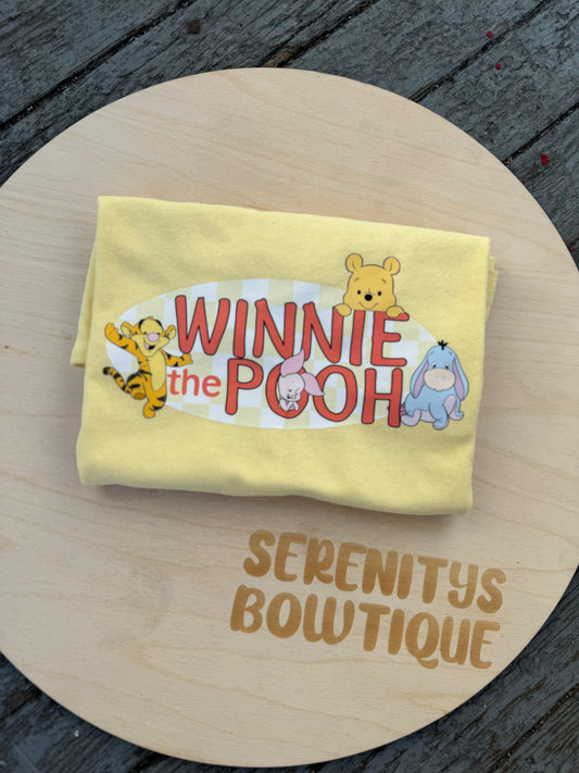 Pooh and crew shirt