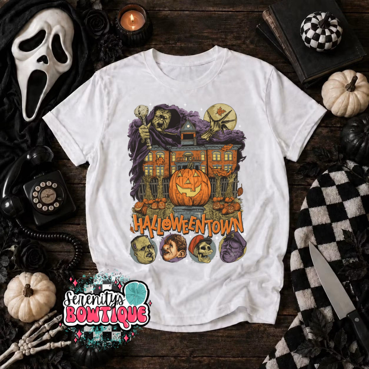 Halloween town tee