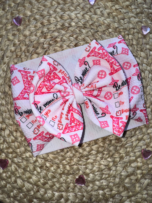 Busy being boujee bow