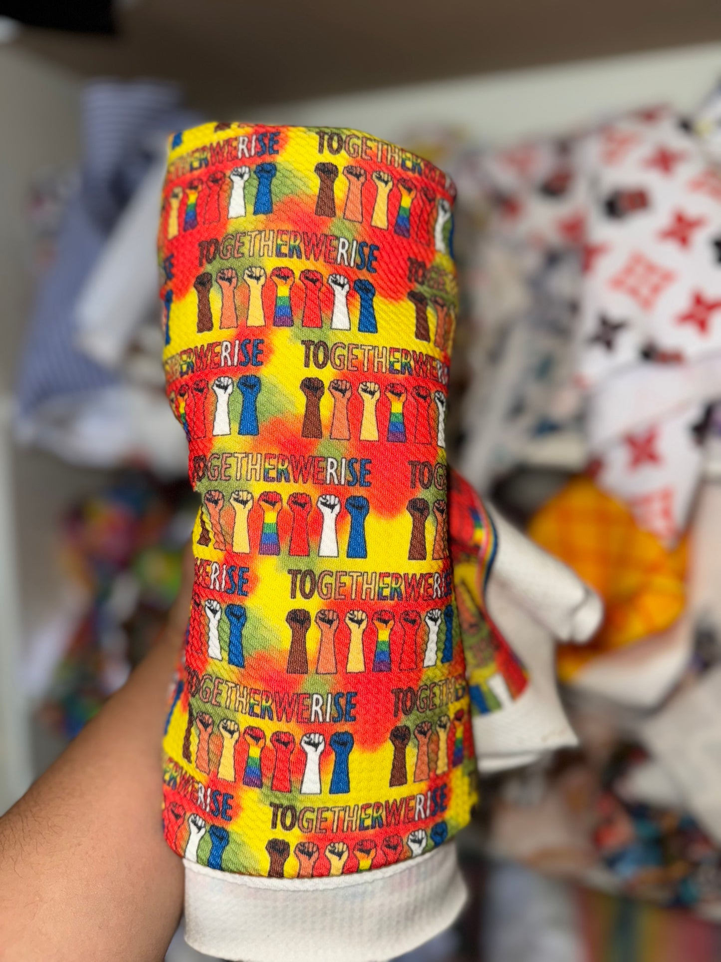 Together we rise bow