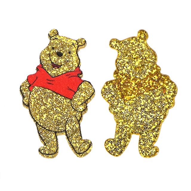 Glitter Pooh center