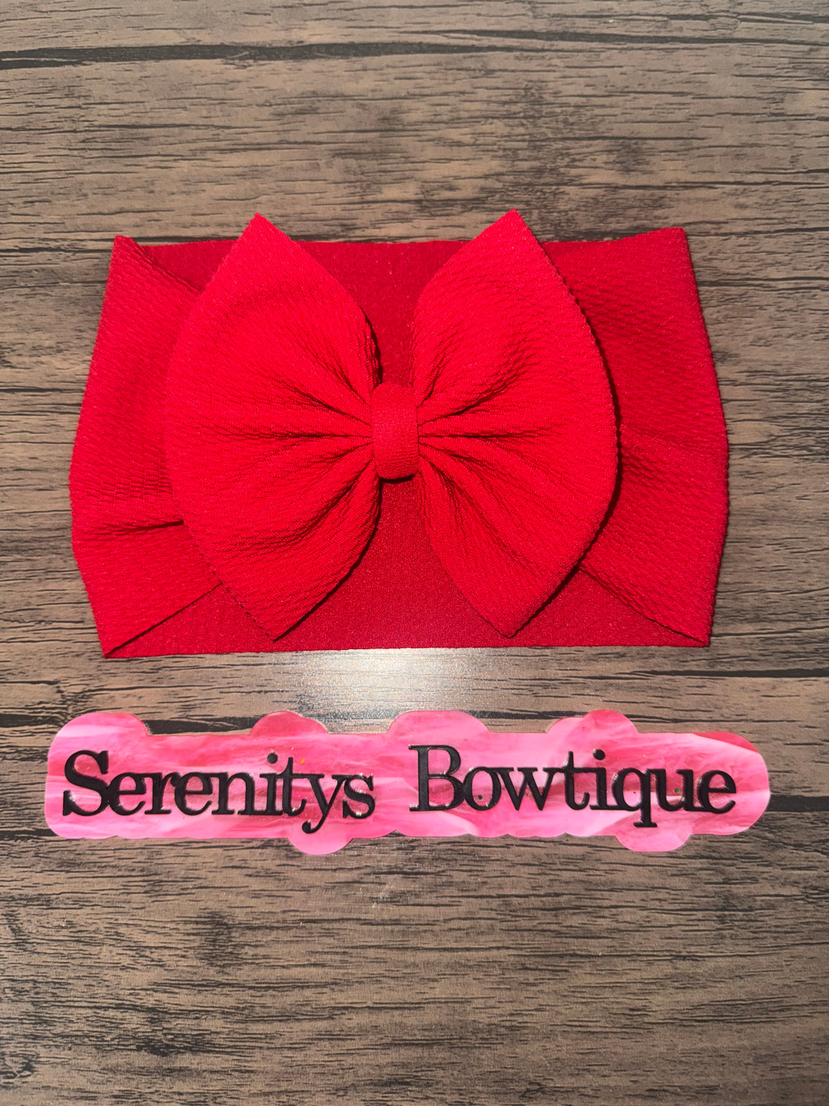 Red bow