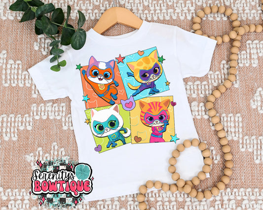 Super kitties tee