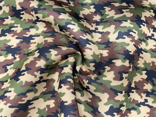 Camo puff bow