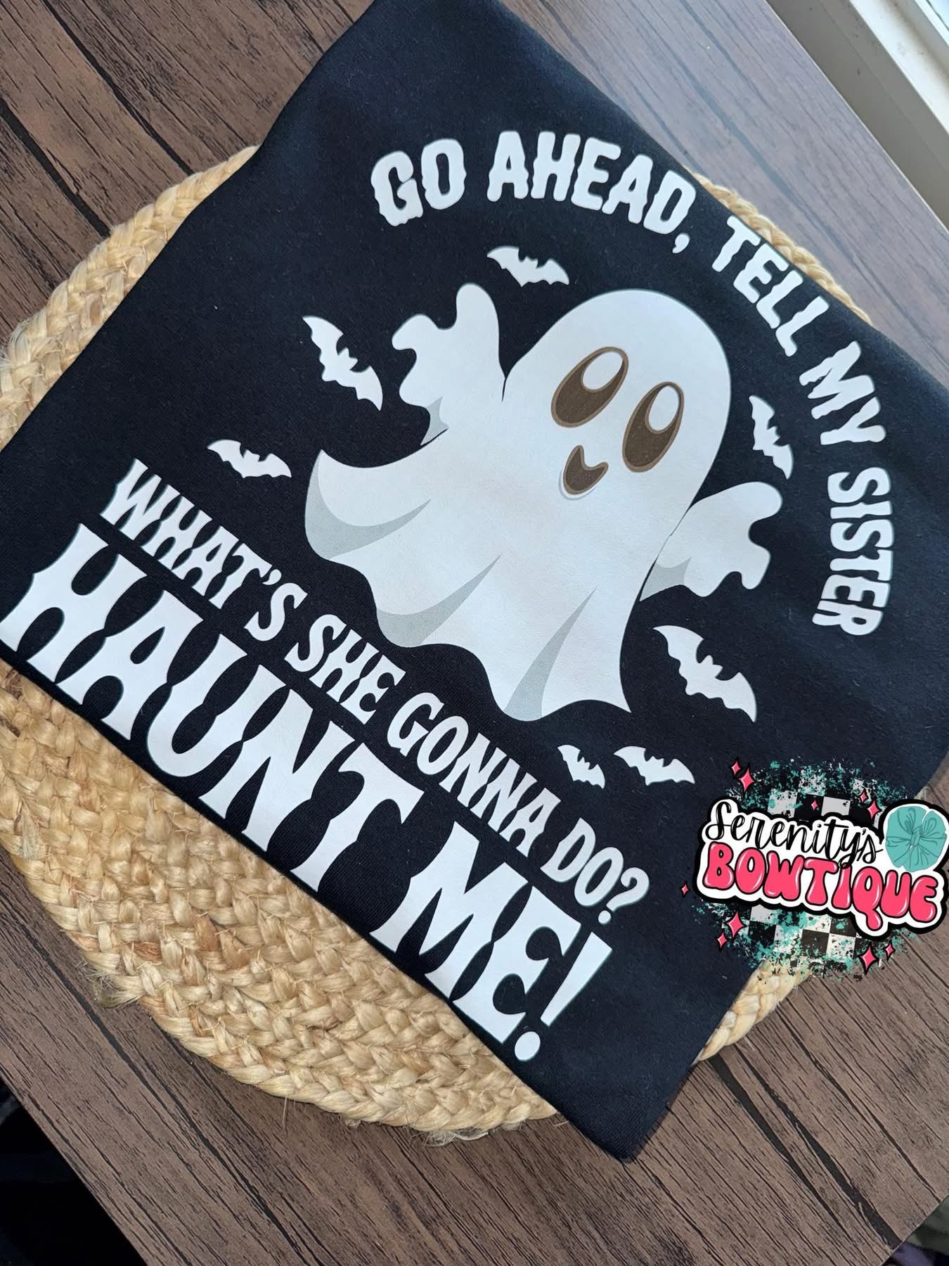 Haunted sister tee