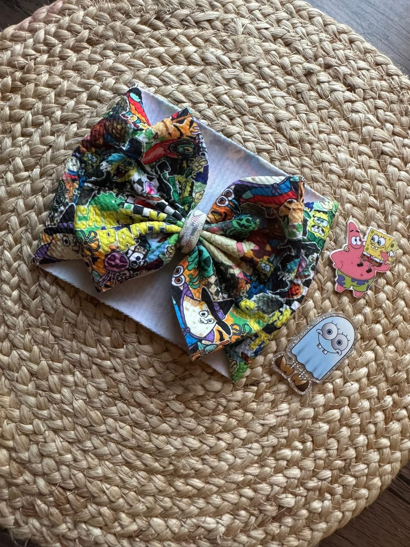 Scary pants bow