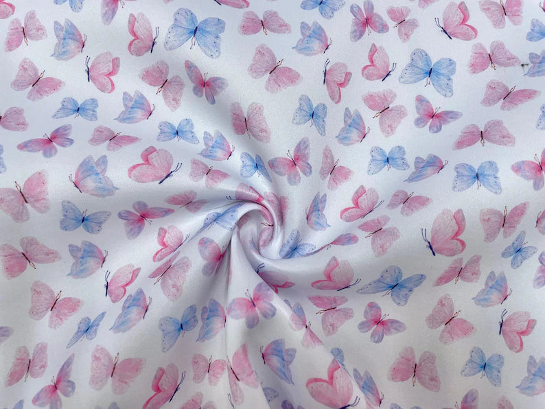 Pastel butterfly bow
