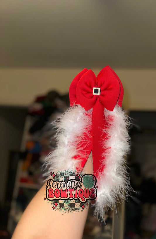 Santas buckle bow
