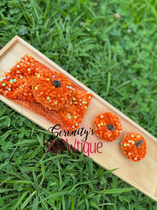 Sequins pumpkins