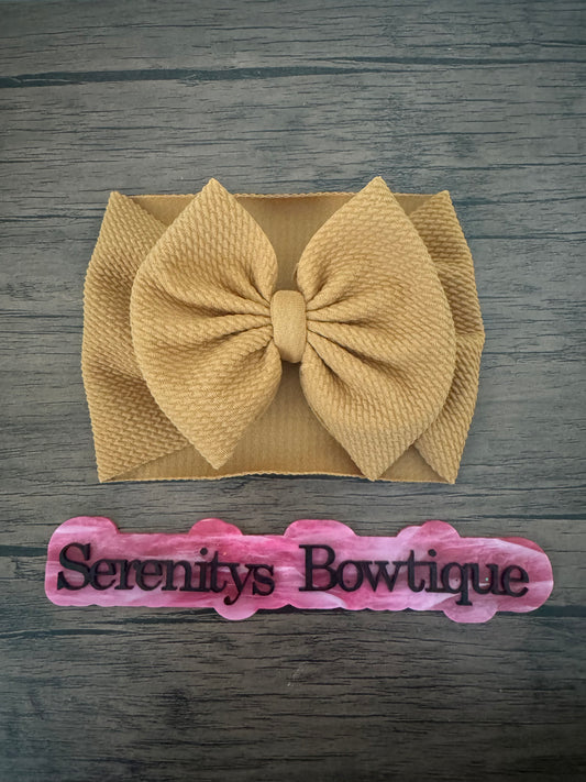 Caramel bow