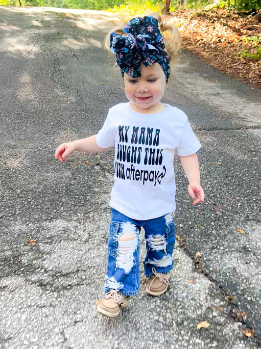 Very AFFIRM, Very KLARNA, very AFTERPAY bow