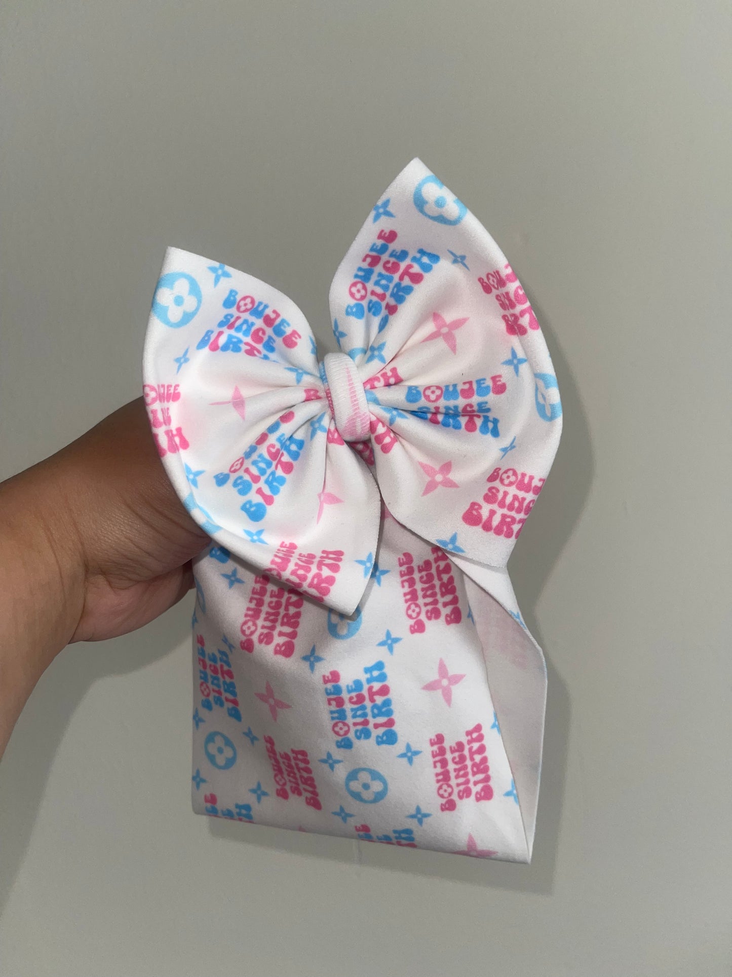 Boujee since birth bow