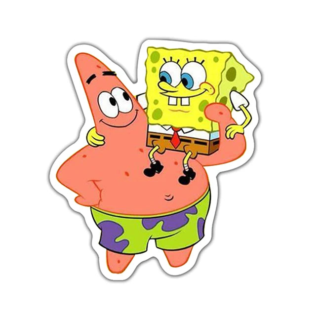 SpongeBob & pat center
