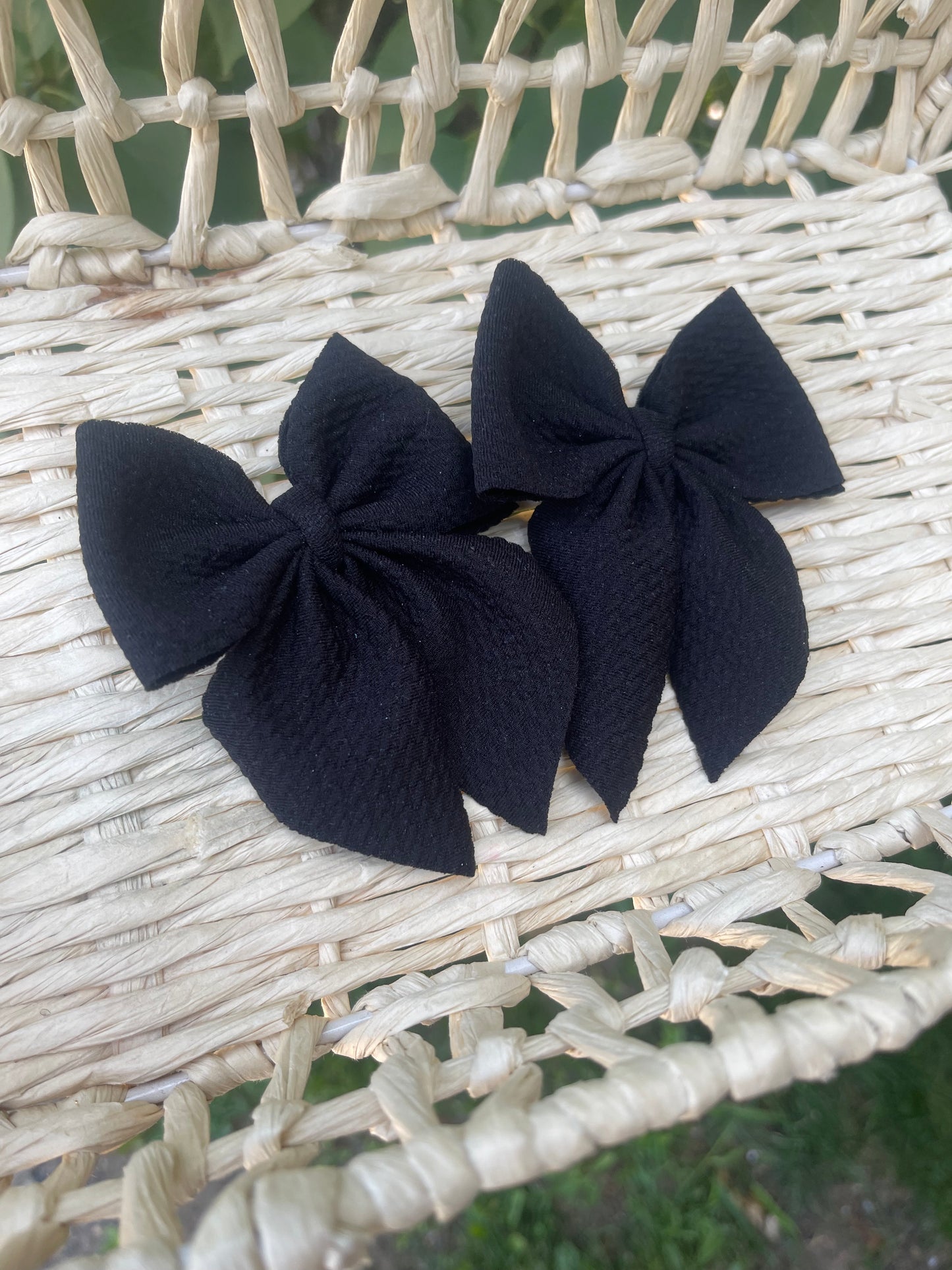 Black bow